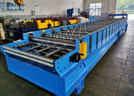 PPGI PPGL Color Coated Steel / Metal Tile Roll Forming Machine